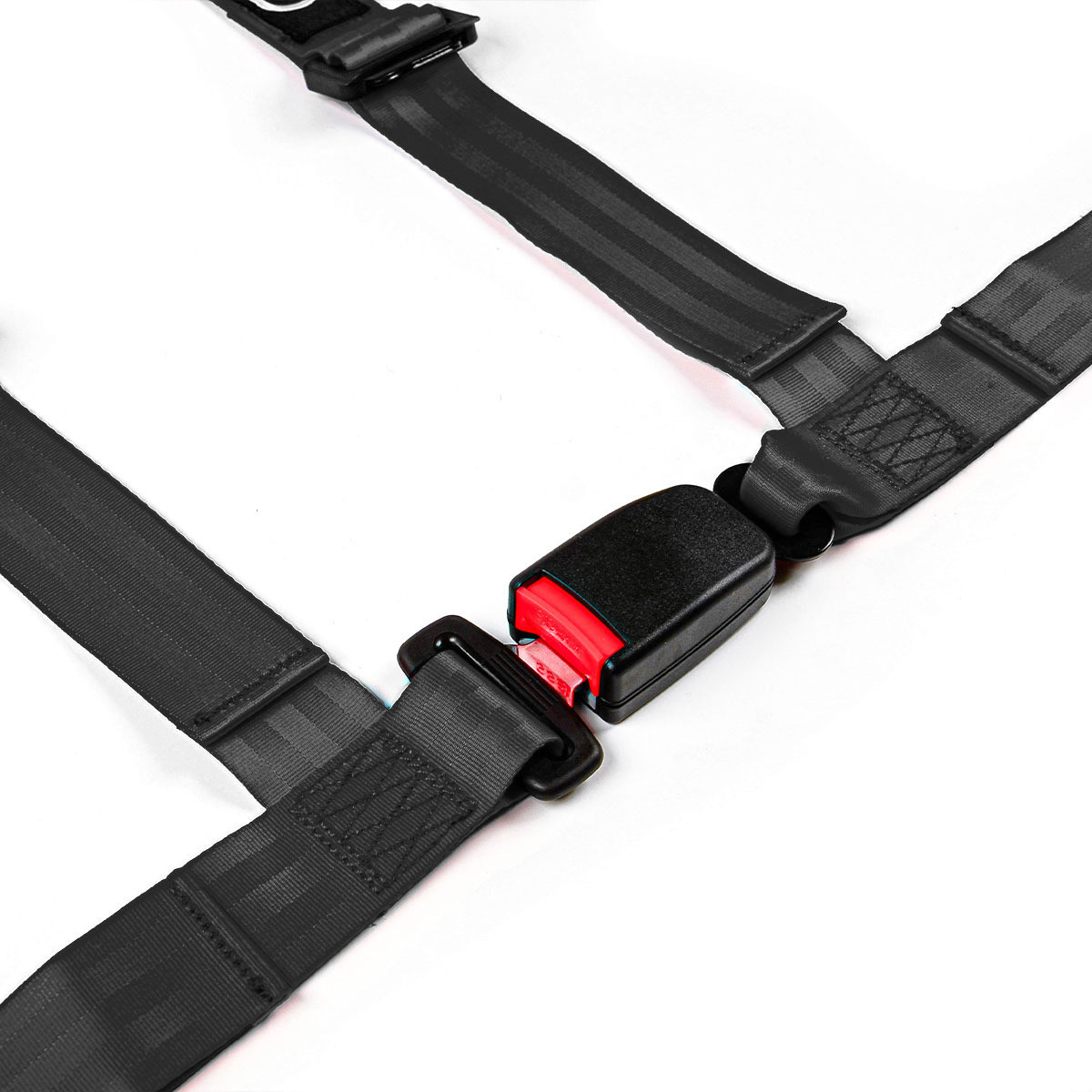 SAAS Harness 4 Point Black EC-R16 2" Inch