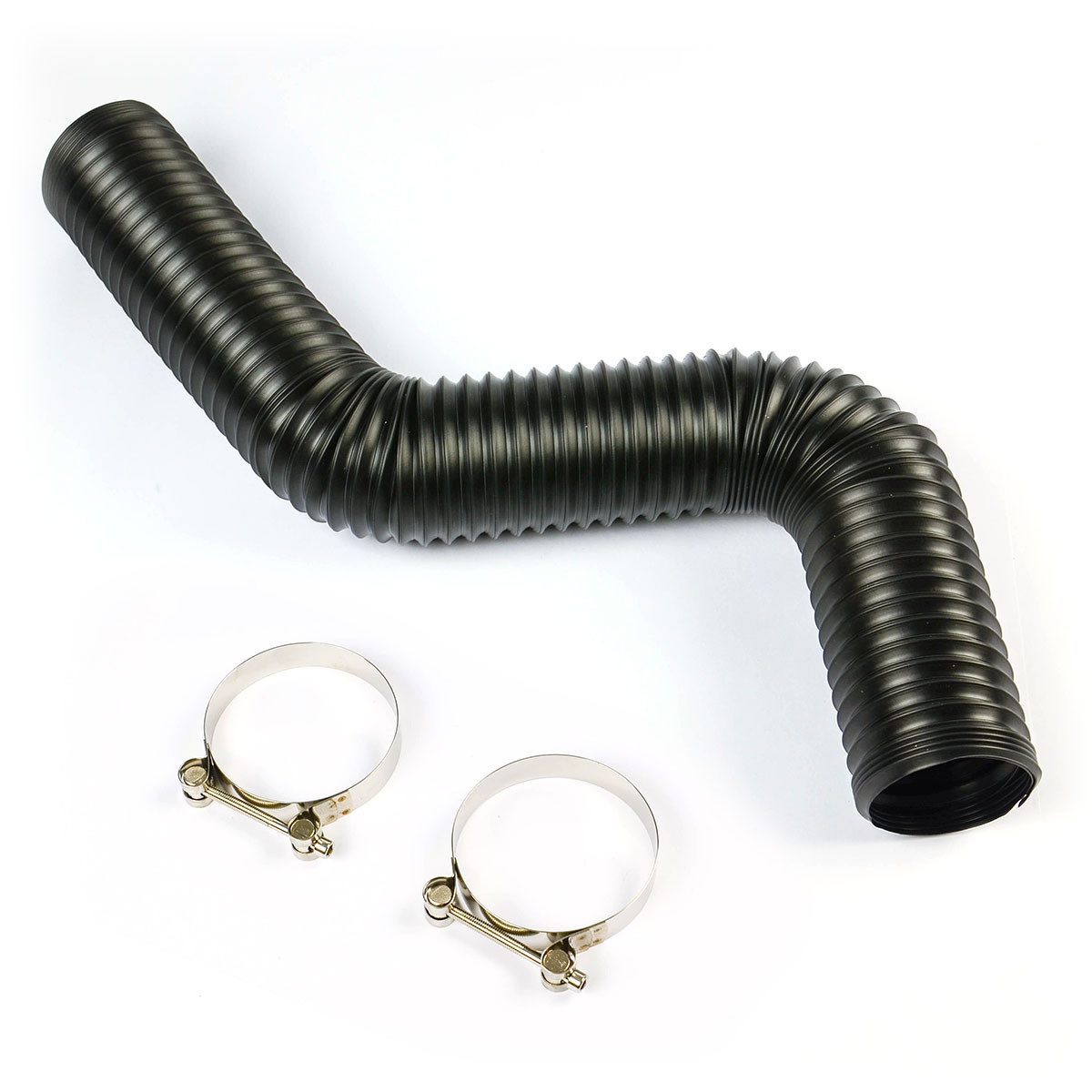 SAAS Flexible Air Induction Hose Black 76mm x 1000