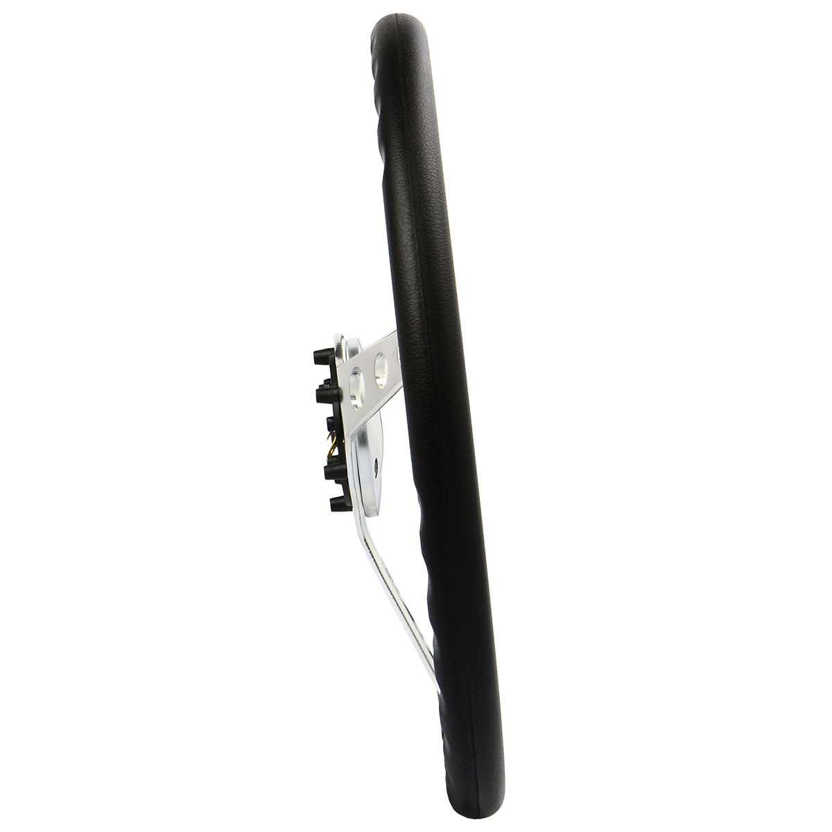 SAAS Classic Poly Wheel - Bushed Aluminium with Holes