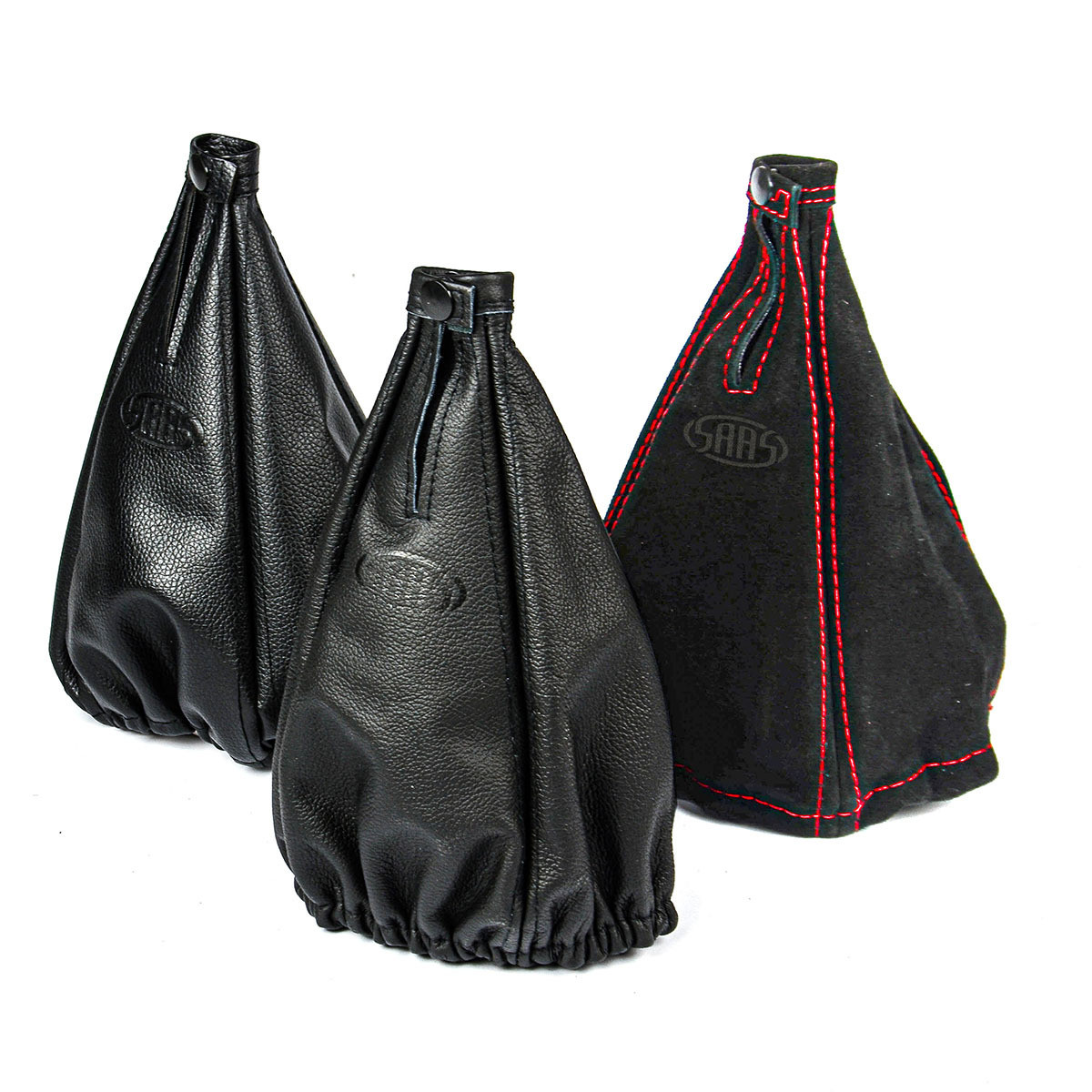 SAAS Gear Boot Cover Leather Black