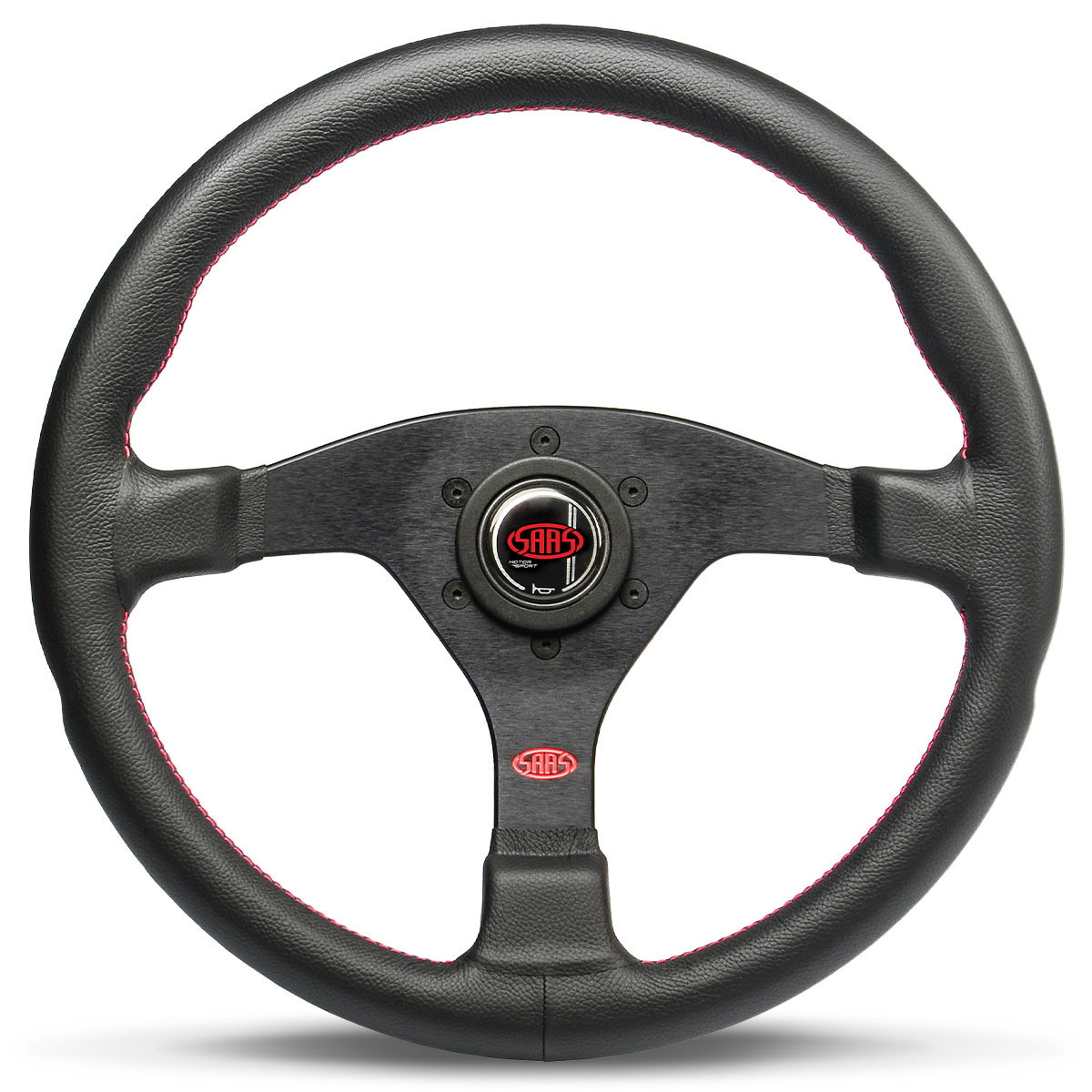 SAAS Steering Wheel Leather Lusso 350mm