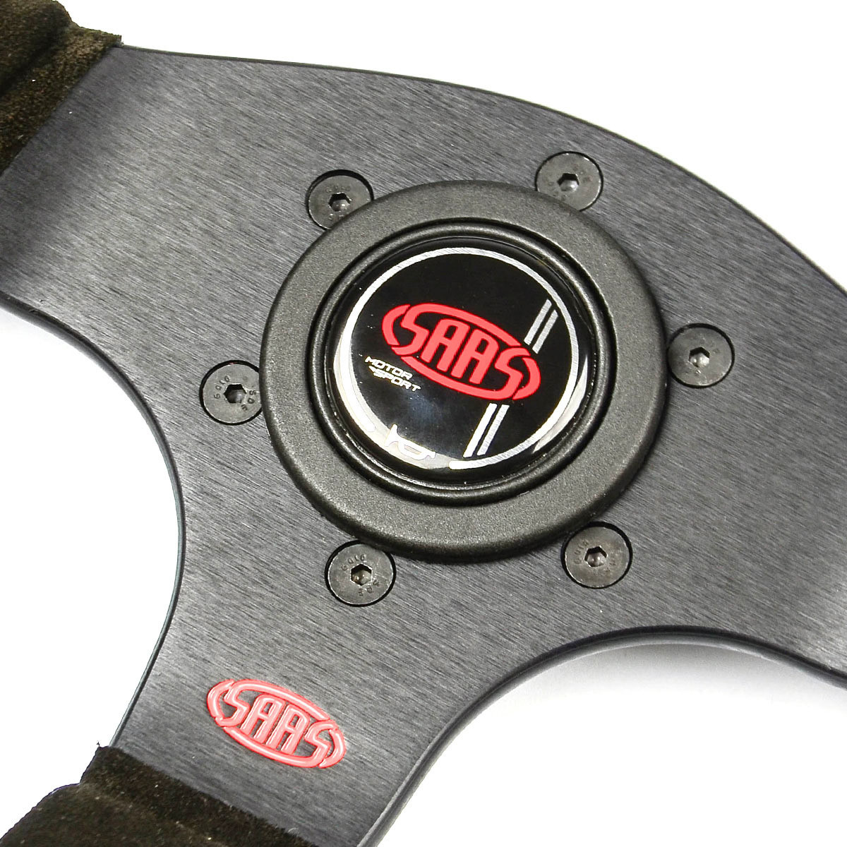SAAS Steering Wheel Suede Pista 330mm Indicator