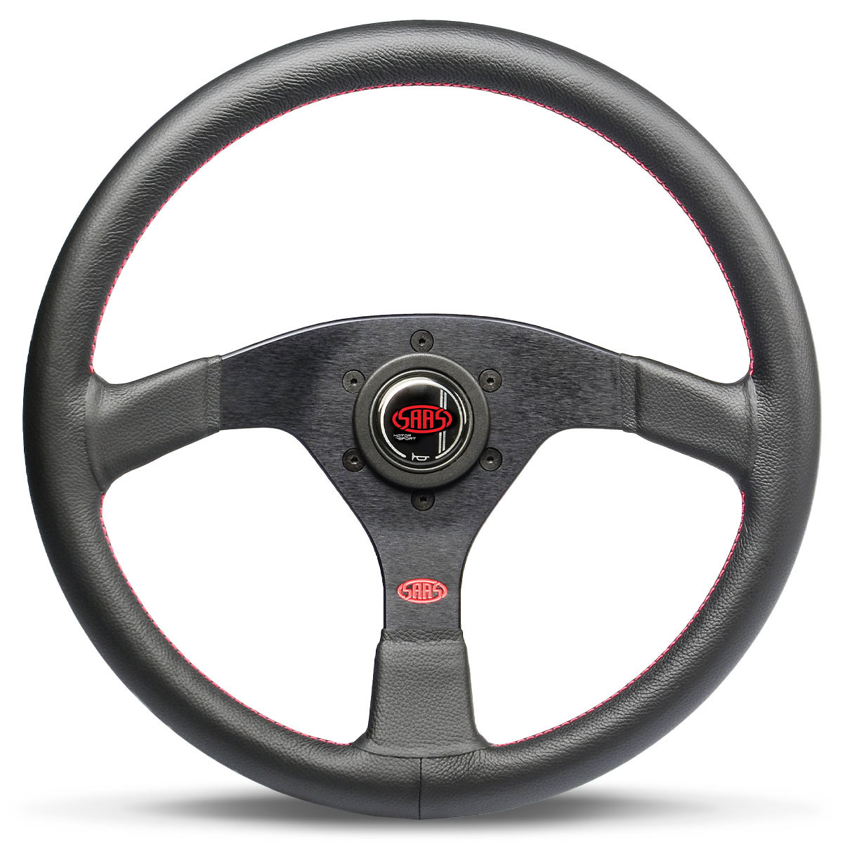 SAAS Steering Wheel Leather Sprint 350mm