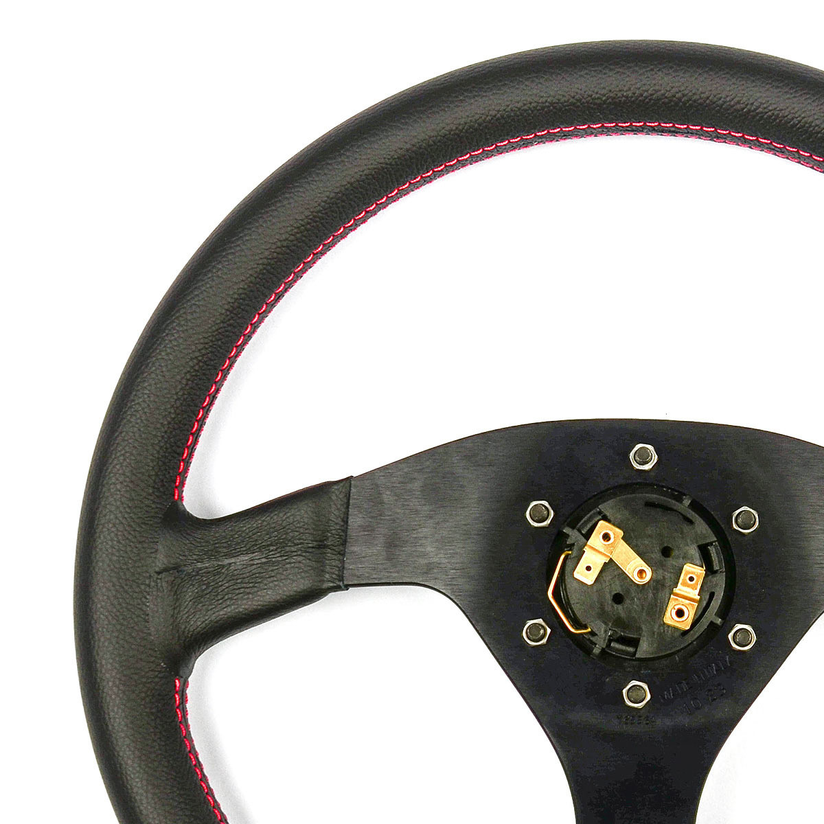 SAAS Steering Wheel Leather Sprint 350mm
