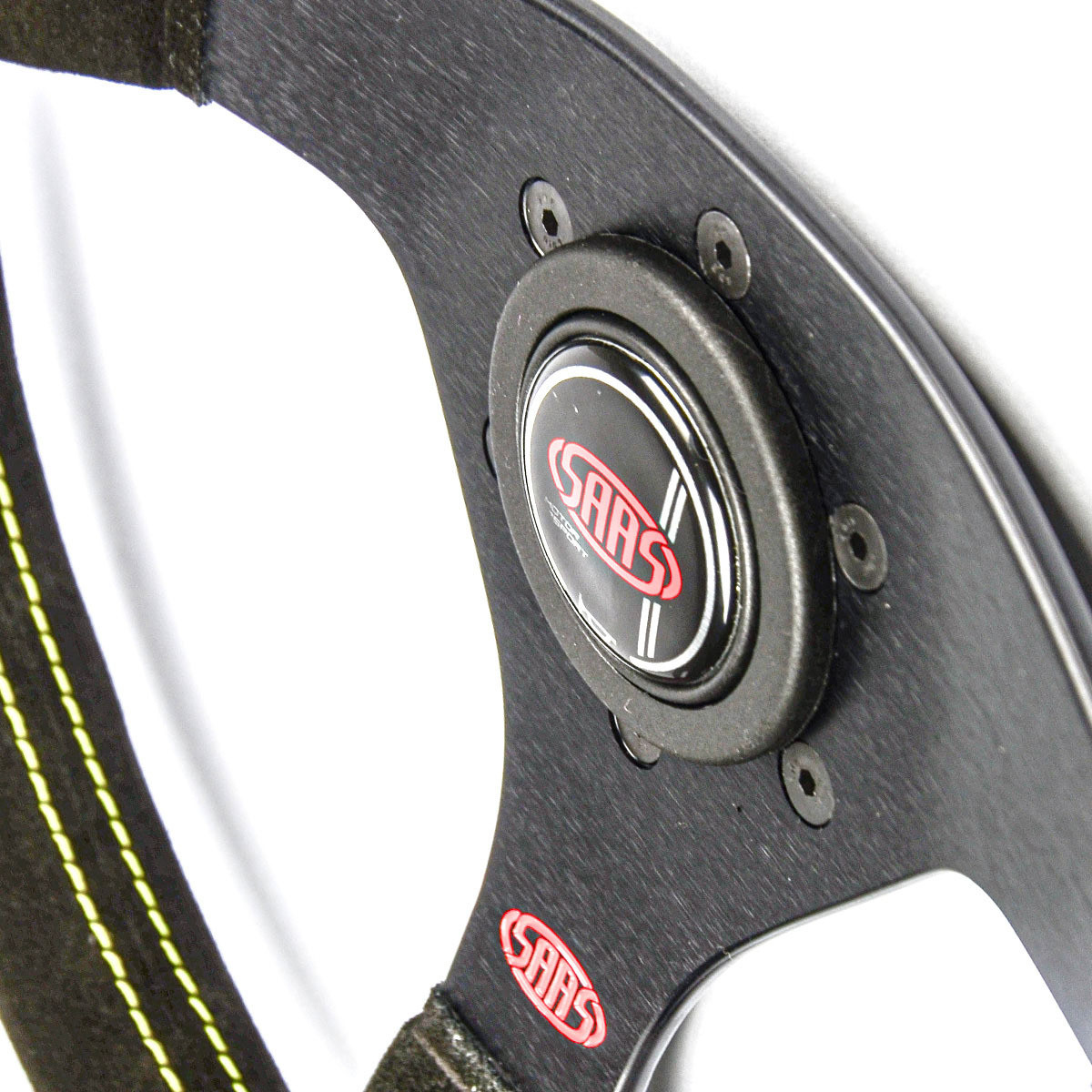 SAAS Steering Wheel Suede Sprint 350mm Indicator
