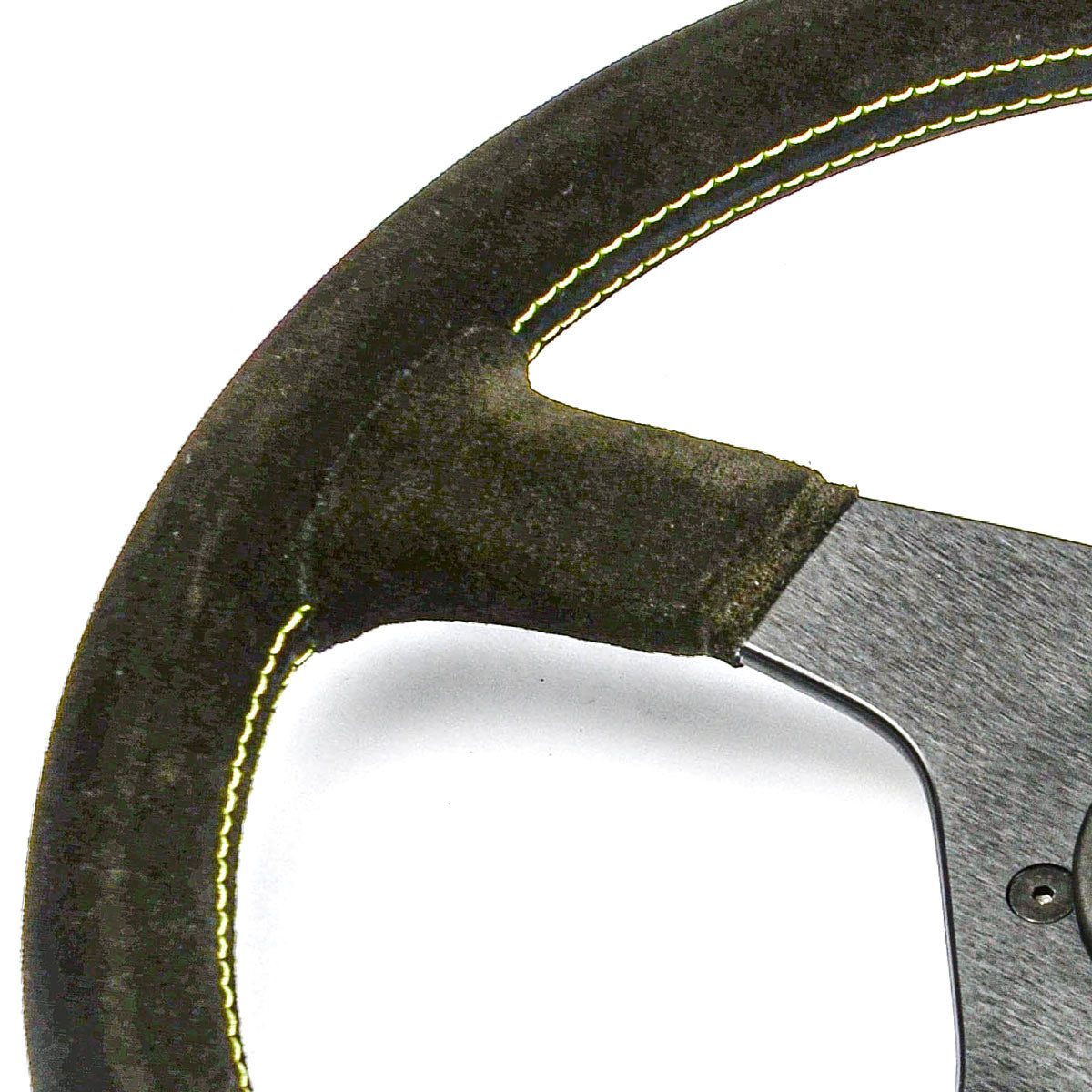 SAAS Steering Wheel Suede Sprint 350mm Indicator
