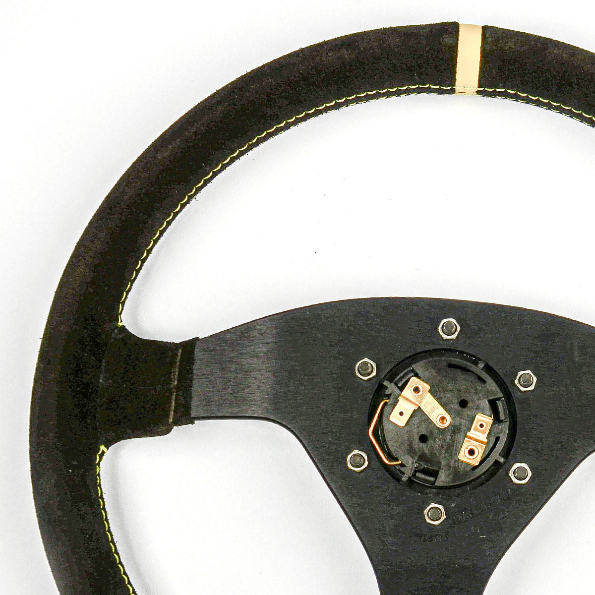 SAAS Steering Wheel Suede Racing 320mm Indicator