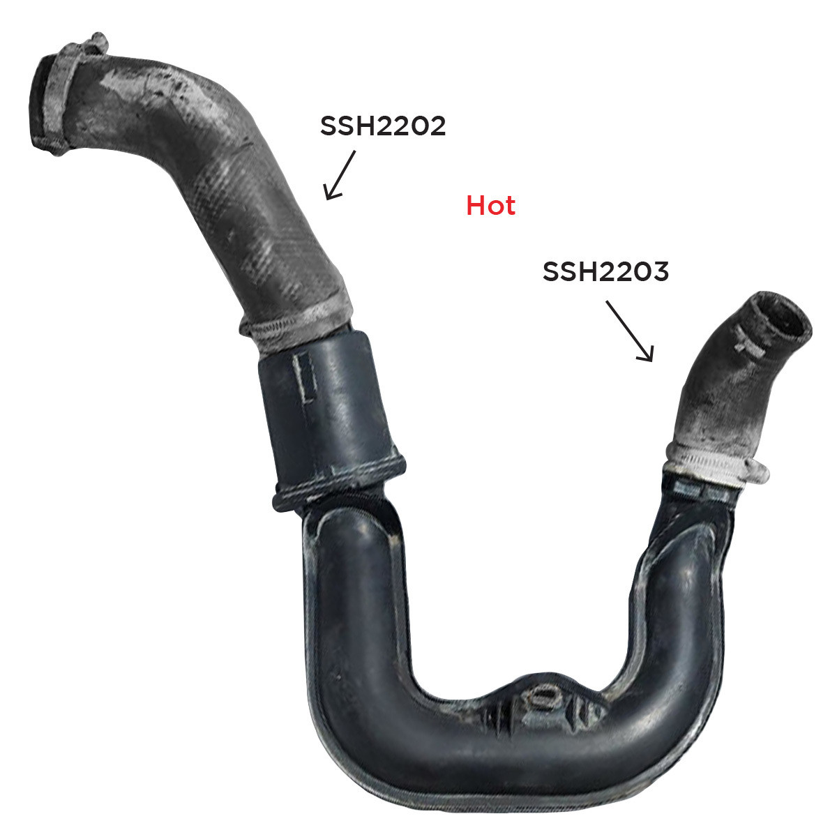 Silicone I/Cool Blue 3 Pipe Kit Ranger / BT 2.2