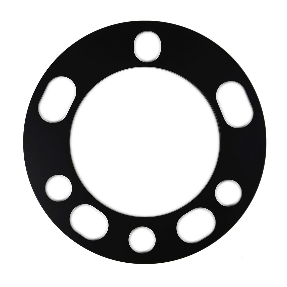 Wheel Spacer x 2 Univ 6 Stud 12 mm Black