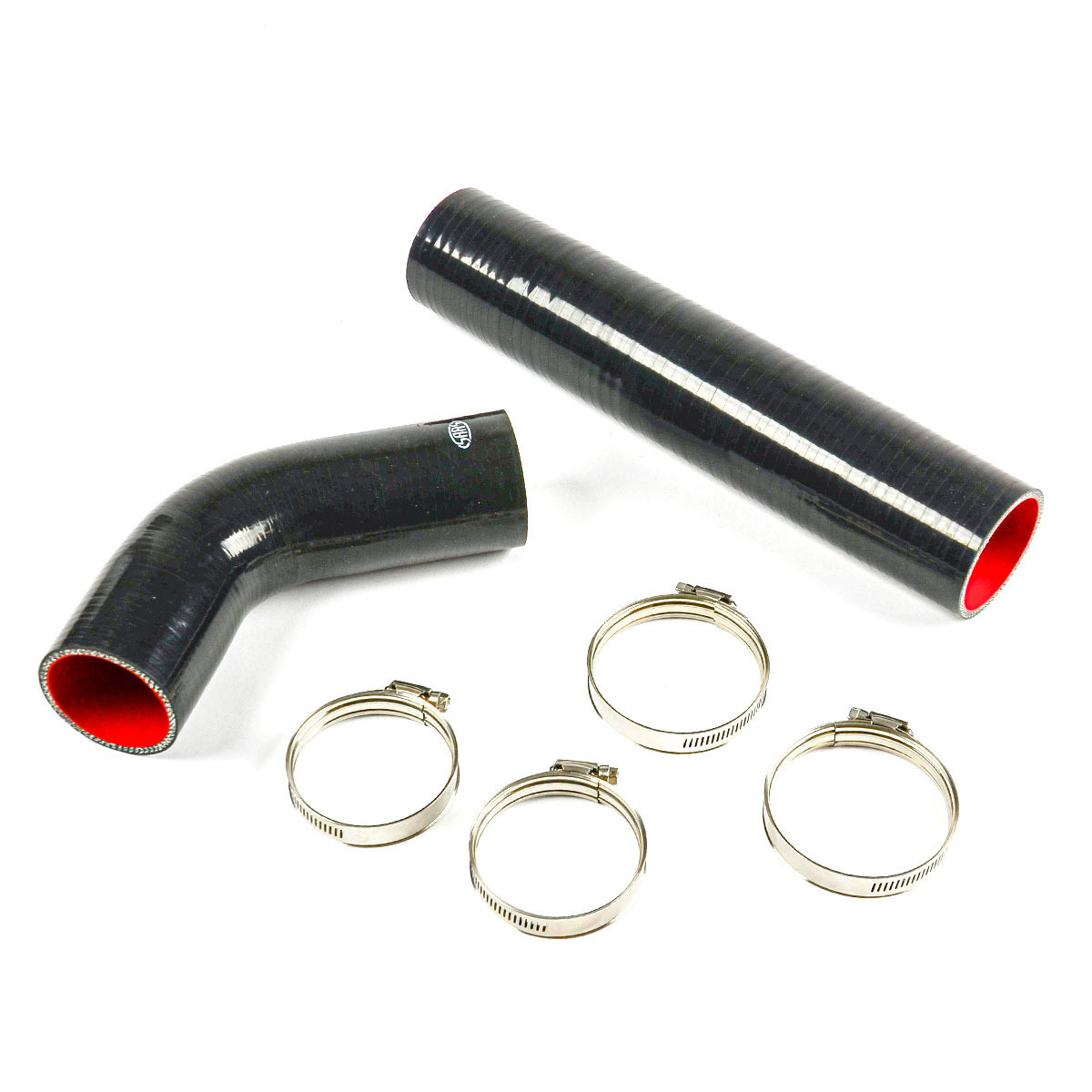 Silicone I/Cool Black 2 Pipe And Clamp Kit Cold Captiva CG 2