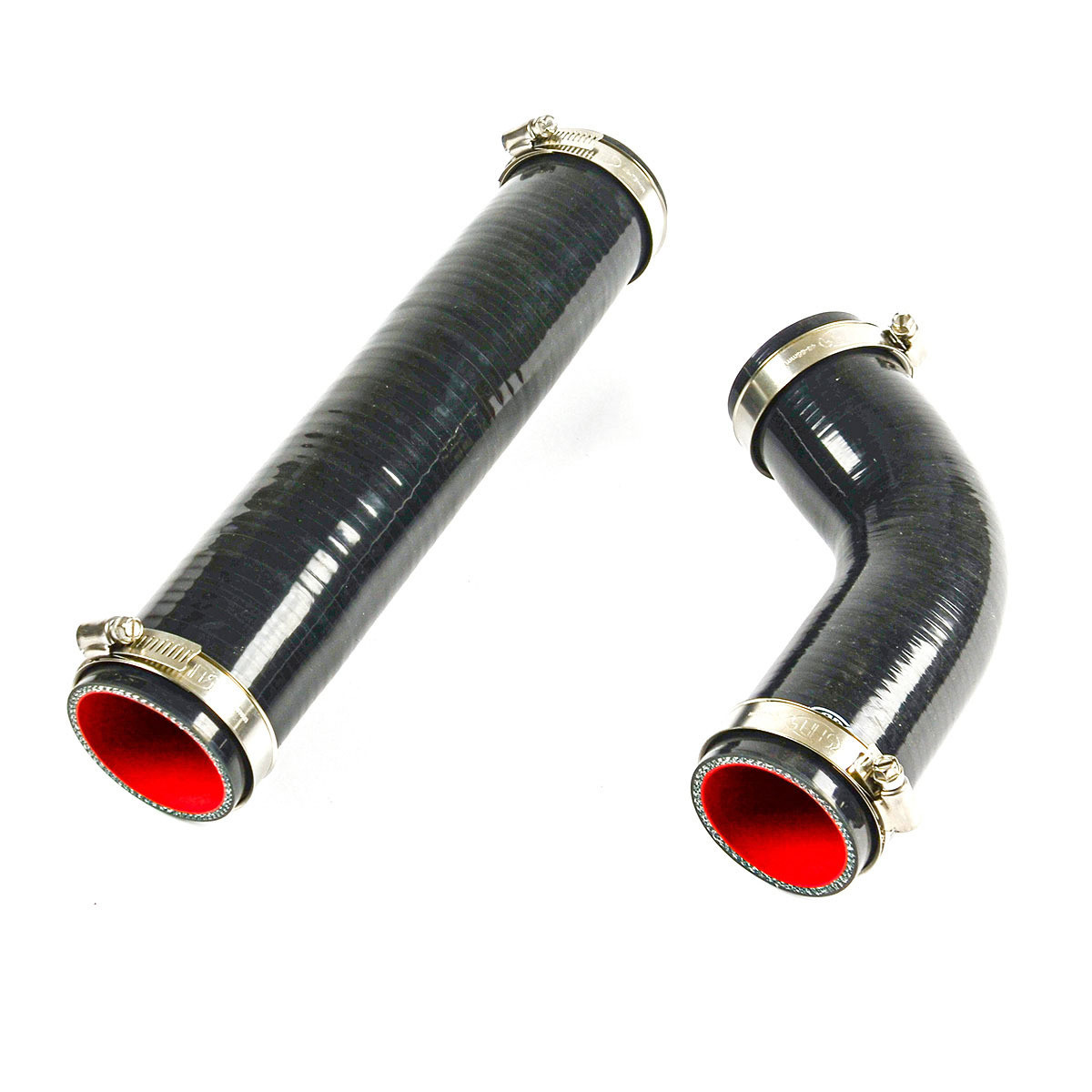Silicone I/Cool Black 2 Pipe And Clamp Kit Cold Captiva CG 2