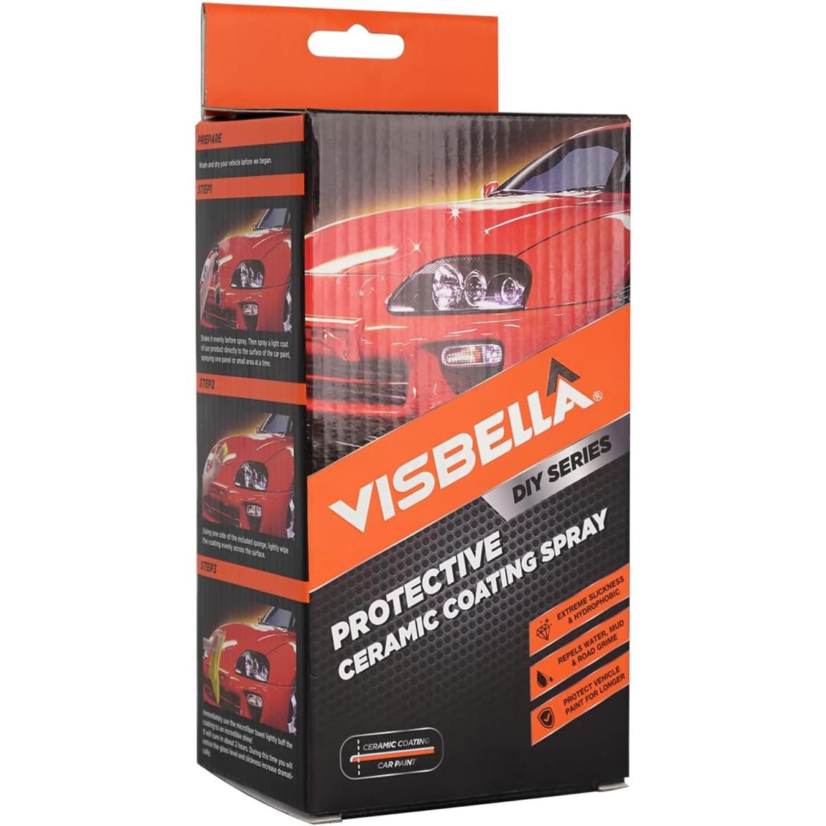 Visbella DIY Ceramic Coating Spray 296ML Bottle