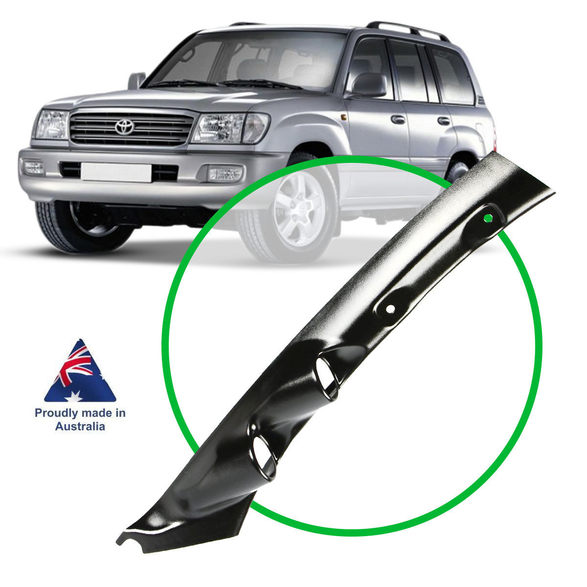 SAAS Gauge Pillar Pod Toyota Landcruiser 1998 - 2007 100 Series Single Piece