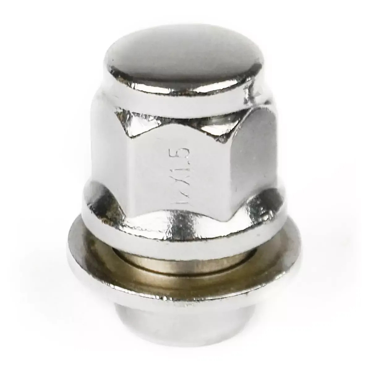 SAAS Wheel Nut Toyota 12x1.5 Chrome Closed End Taper 37mm Long with Washer
