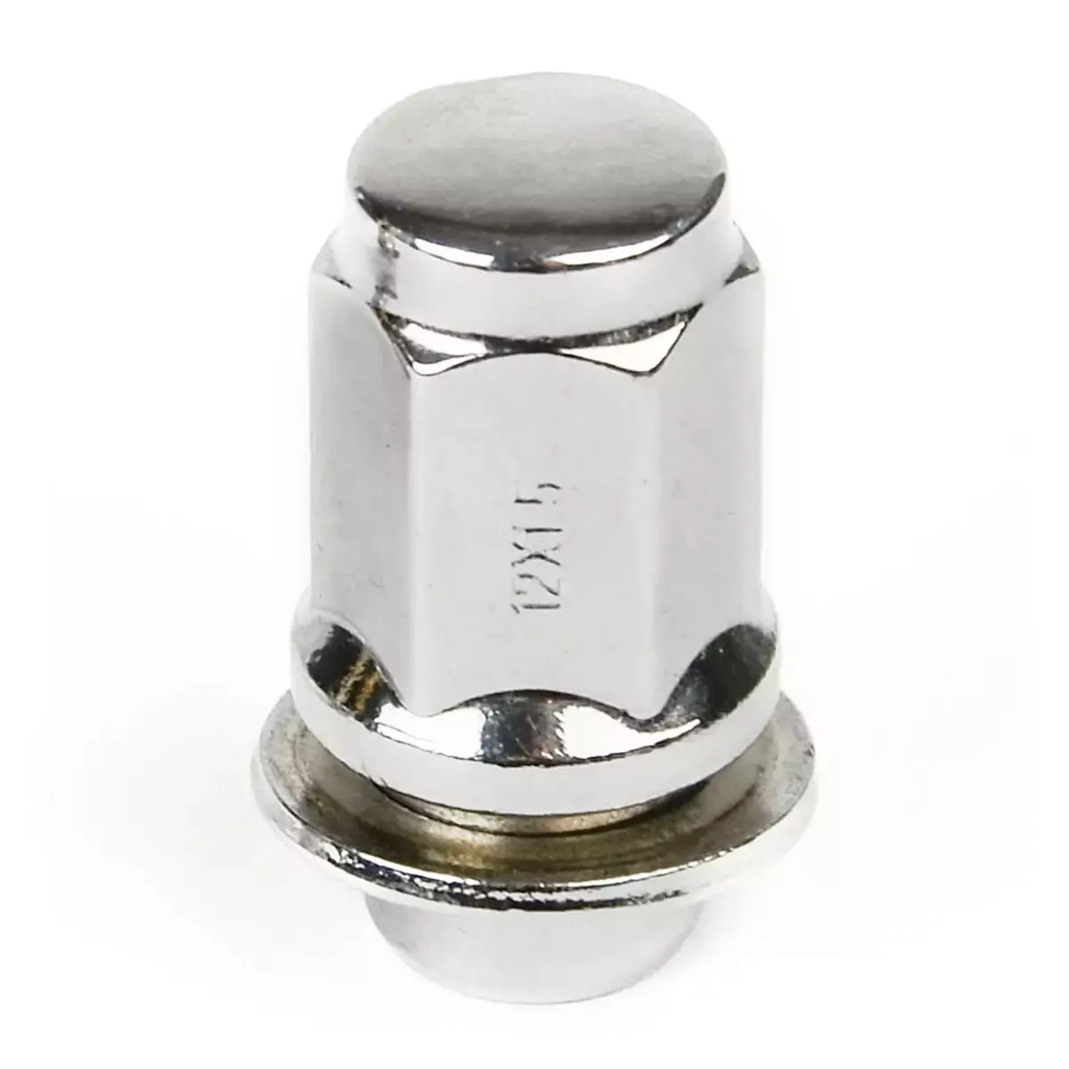 SAAS Wheel Nut Toyota 12x1.5 Chrome Closed End Taper 47mm Long with Washer