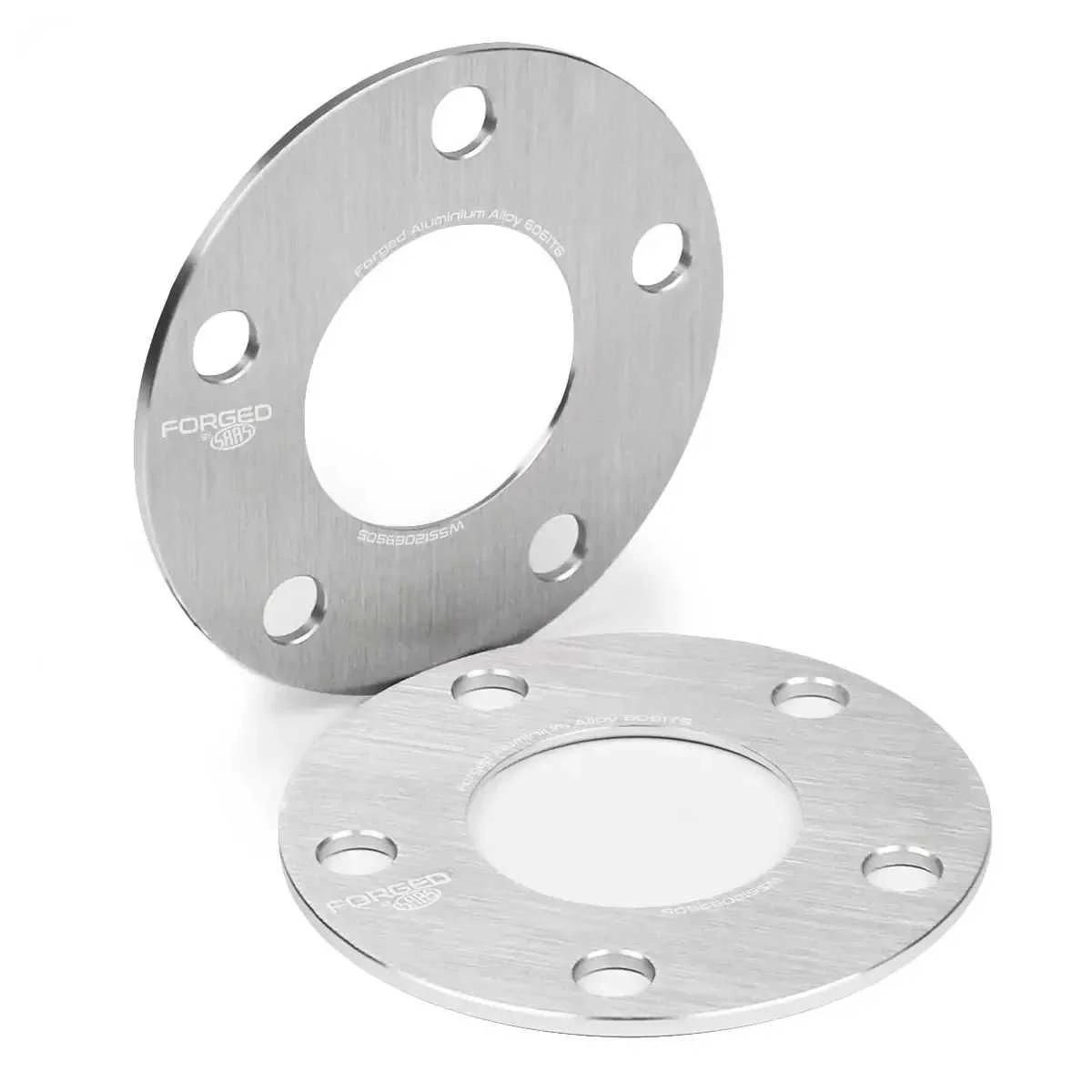 SAAS Wheel Spacers Direct Fit Forged Hub Centric 2 Pack 5mm