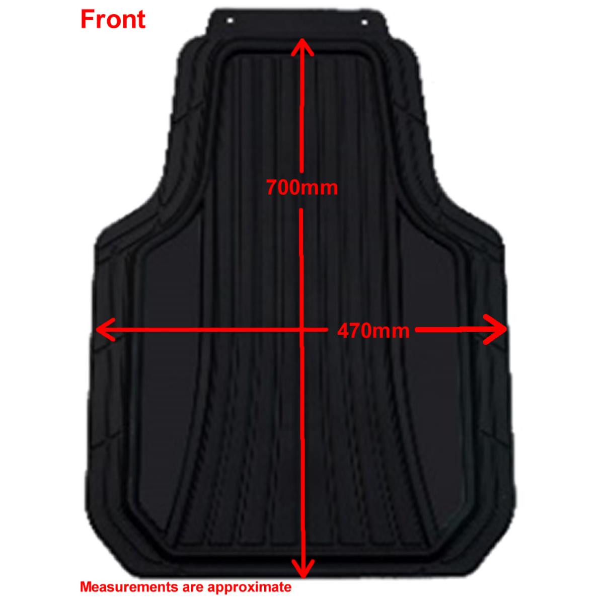 Racer Car Mat Set Heavy Duty