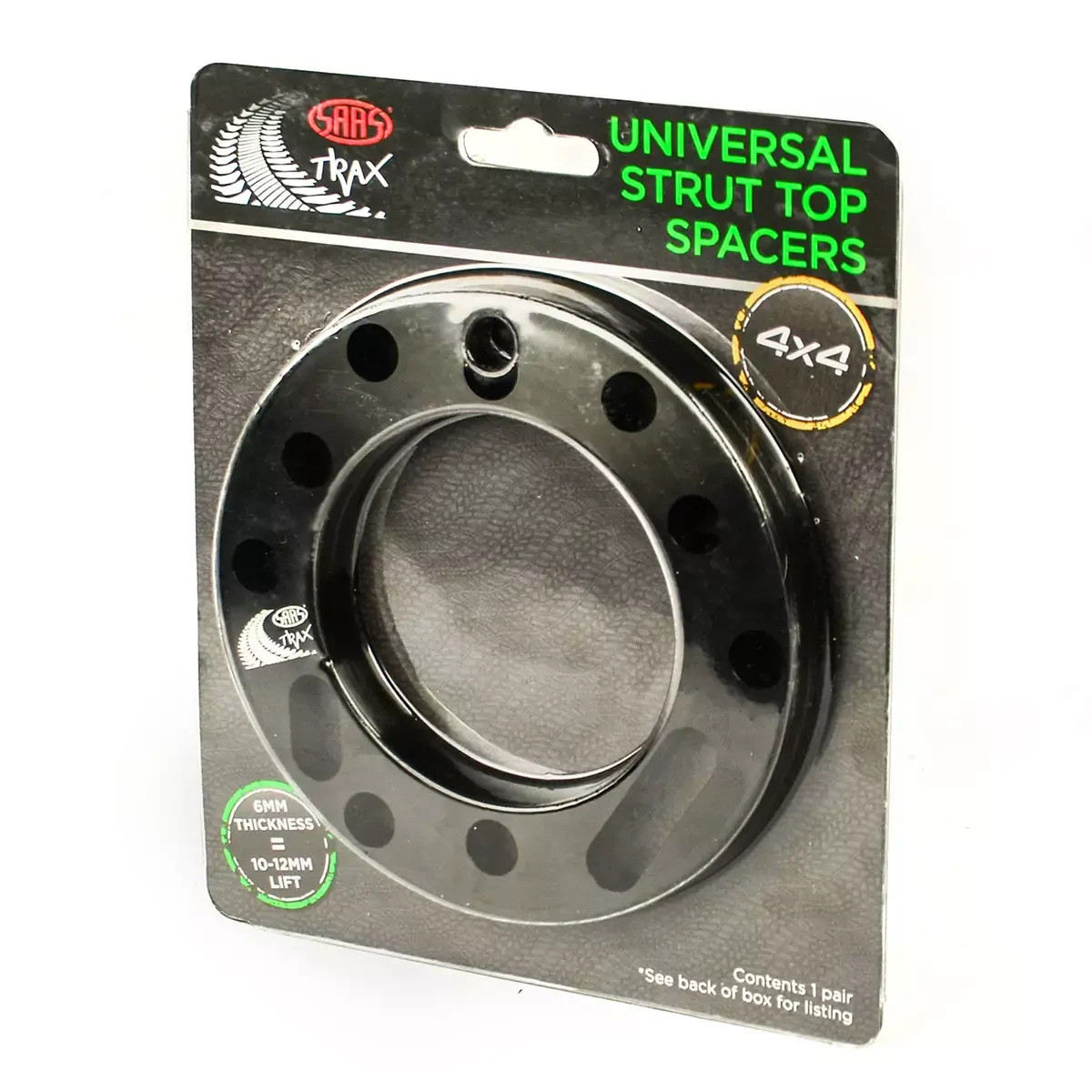 SAAS Universal Strut Top Spacer 6mm x 1 Pair