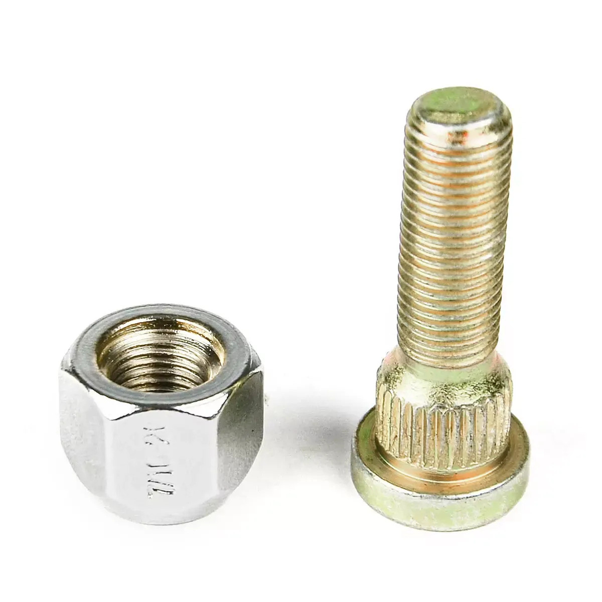SAAS Trailer Wheel Studs and Nuts 7/16 5 Pack