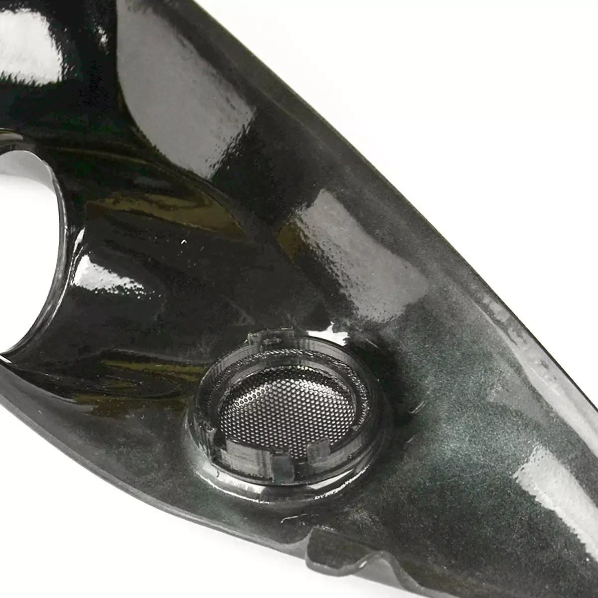SAAS Gauge Pillar Pod Ford Ranger PY 2022 - On Lt Grey Painted Tweeter Grille 