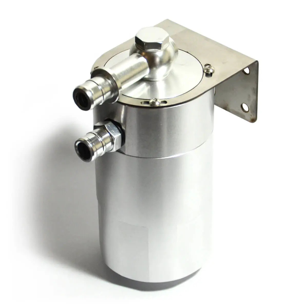SAAS Oil Catch Tank Full Kit Hilux GUN 2.4L - 2.8L 2015 On Polished Tank