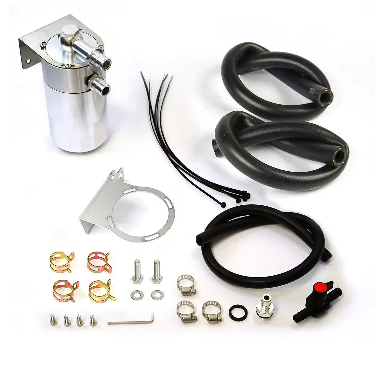 SAAS Oil Catch Tank Full Kit Landcruiser 70 Series 2.8TD 2023 on Billet Can