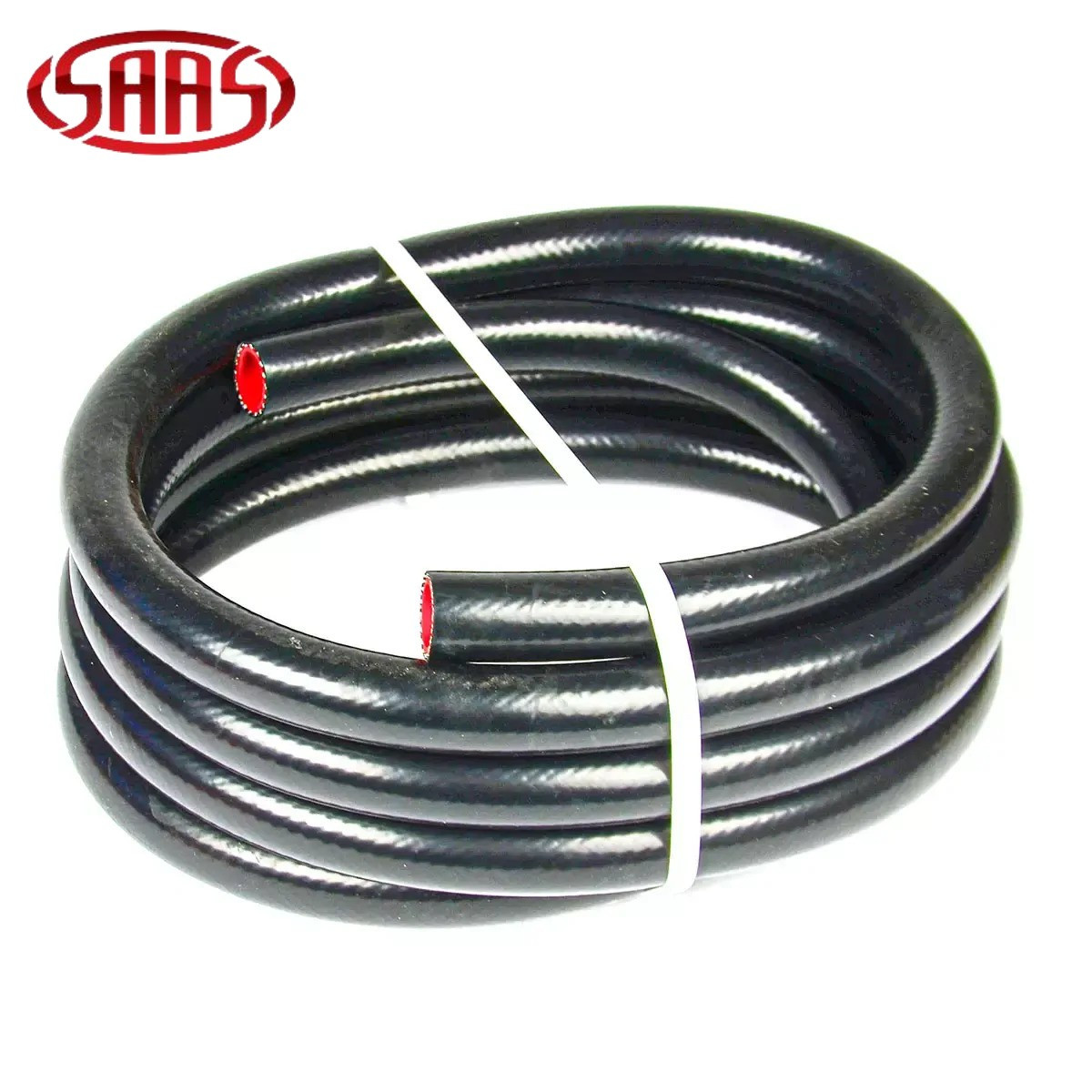 SAAS Silicone Heater Hose 19mm ID x 4m Black