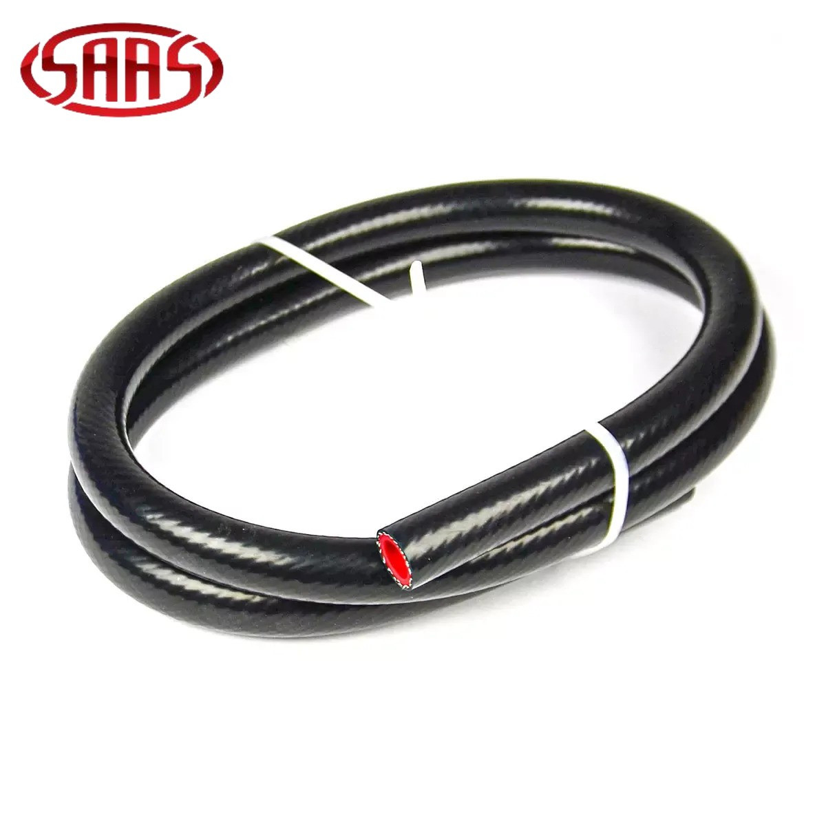 SAAS Silicone Heater Hose 13mm ID x 1.5m Black