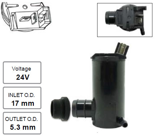 Windscreen Washer Pump