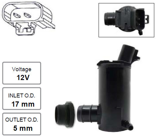Windscreen Washer Pump