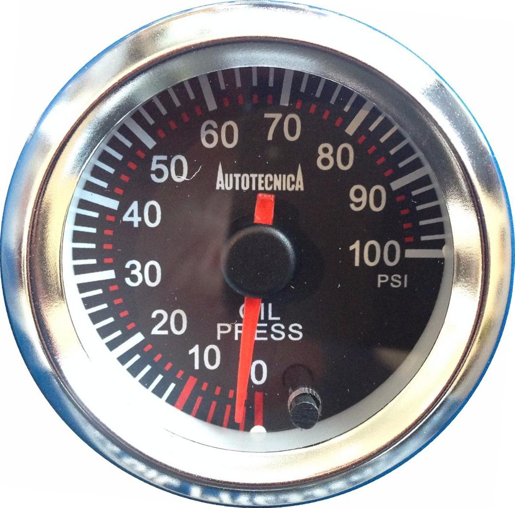 OIL PRESSURE Gauge 52mm Analogue Gauge by Autotecnica 7 Colours guage