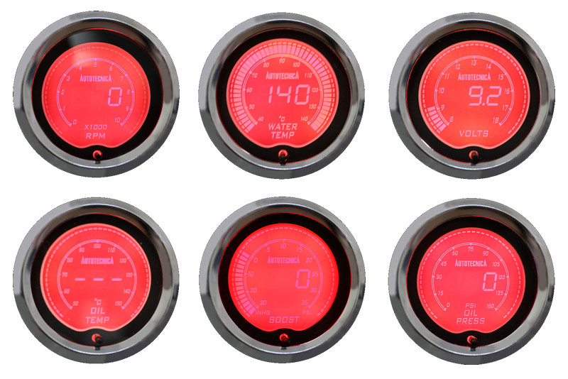Autotecnica LCD Gauge