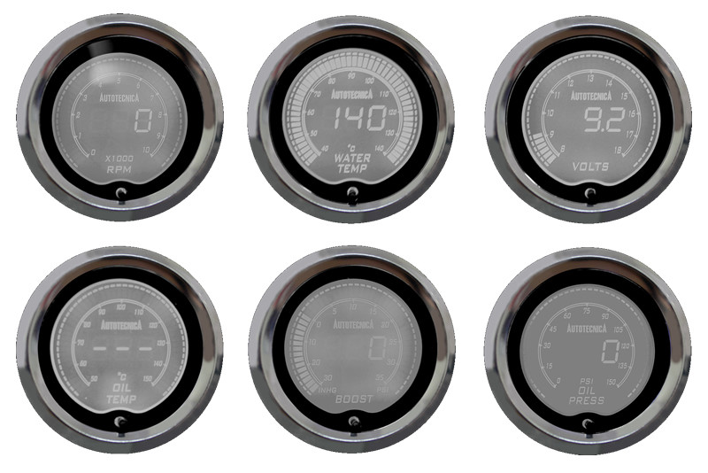 Autotecnica LCD Gauge
