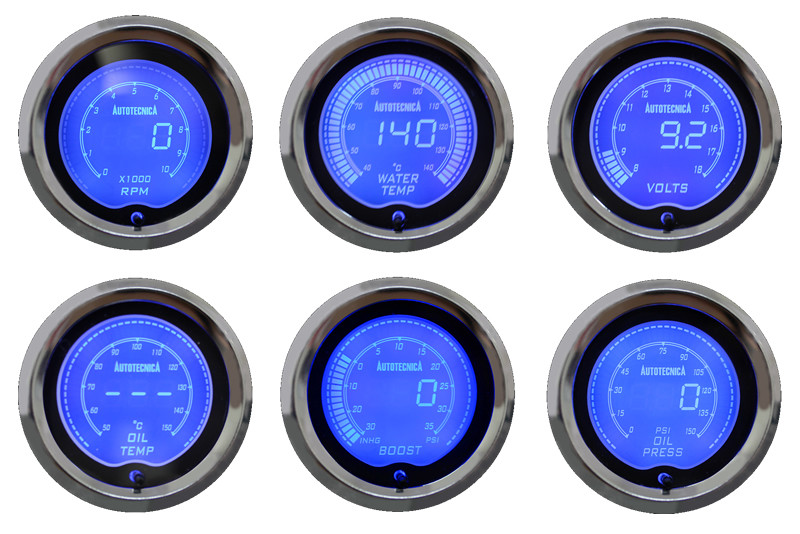 Autotecnica LCD Gauge