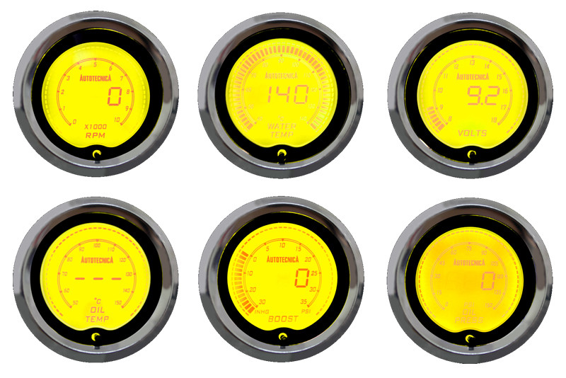 Autotecnica LCD Gauge