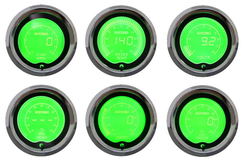 Autotecnica LCD Gauge