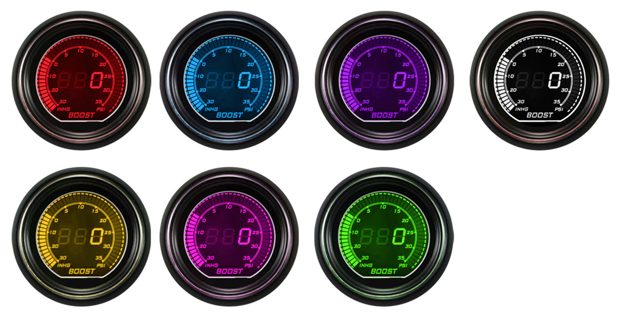 Autotecnica LCD Gauge