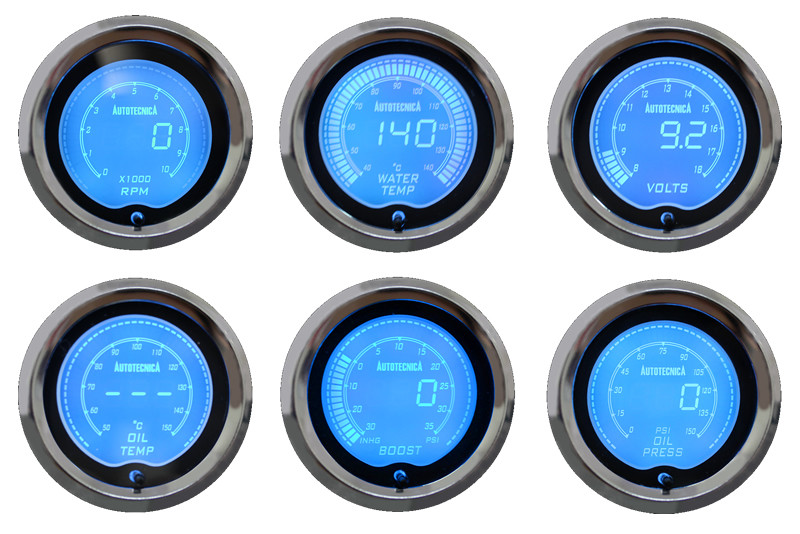 Autotecnica LCD Gauge