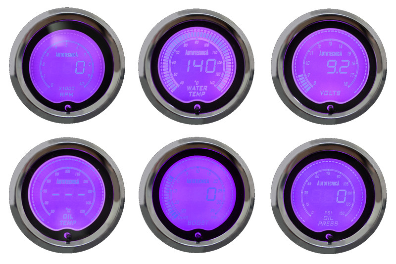 Autotecnica LCD Gauge