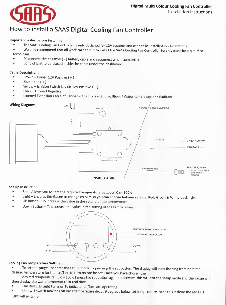 SAAS Fan Controller
