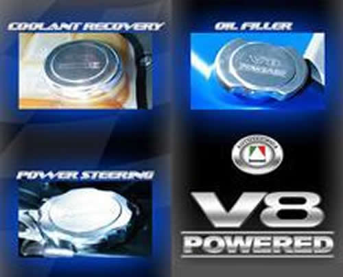 Billet Aluminium Styling Caps