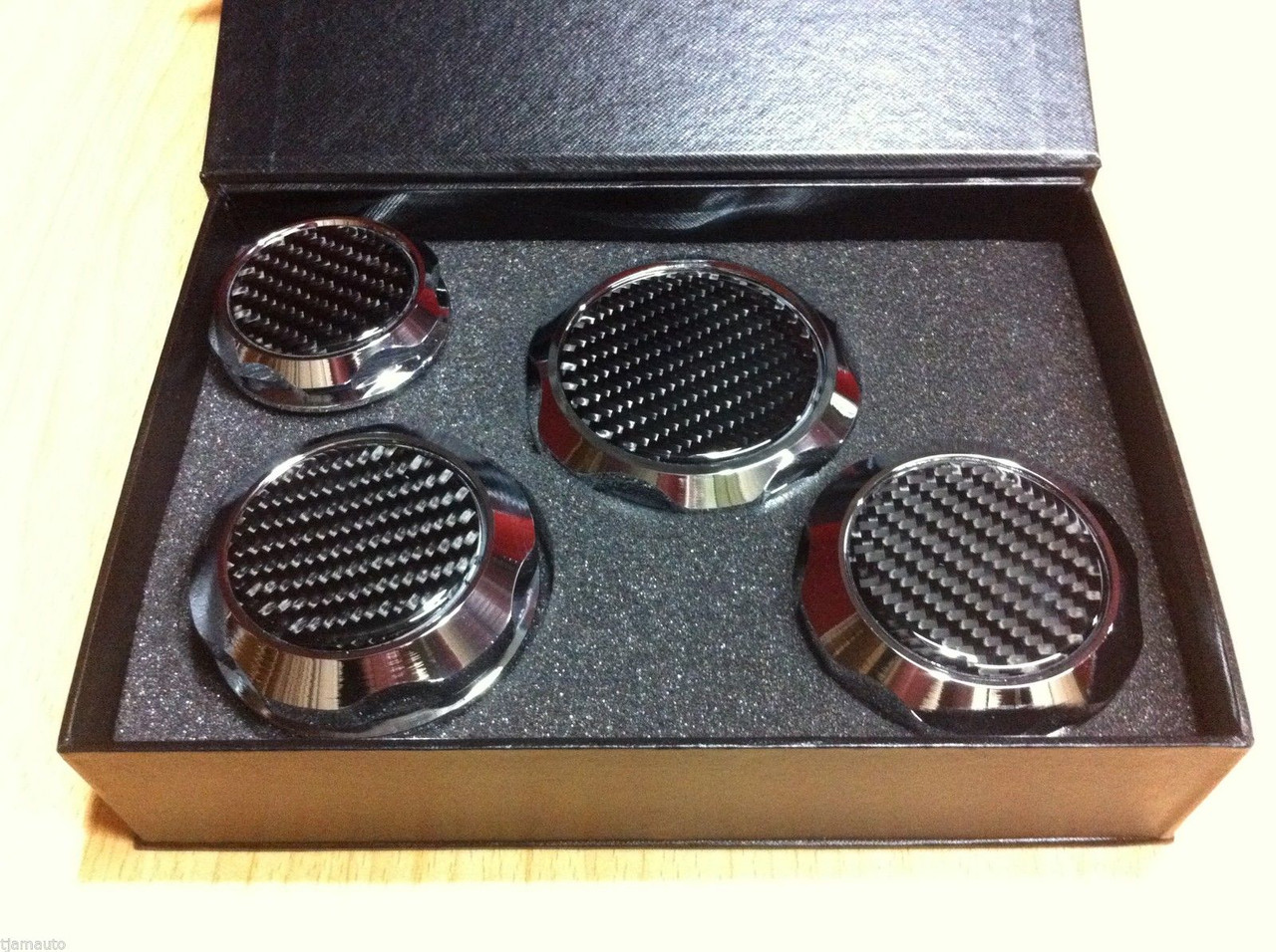 Billet Caps Carbon Top Aluminium