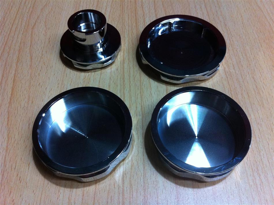 Billet Caps Carbon Top Aluminium