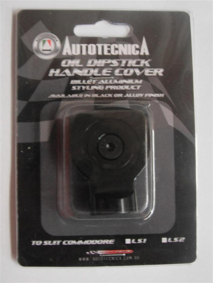 Oil Dipstick Handle Cover Black