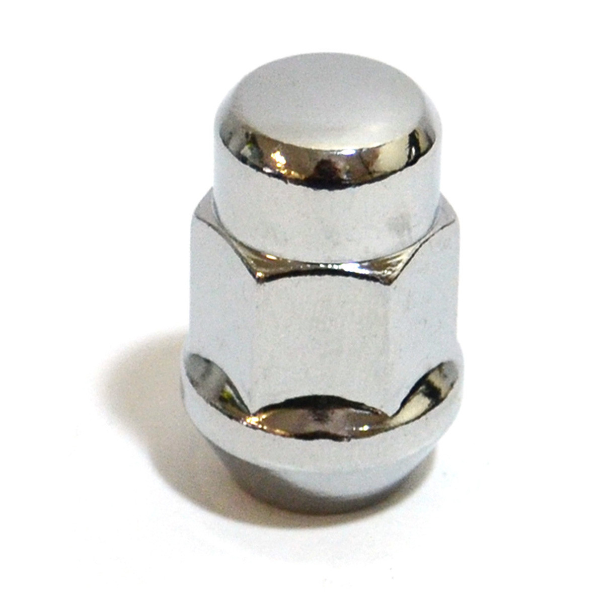 Acorn Bulge Nut Chrome 35mm