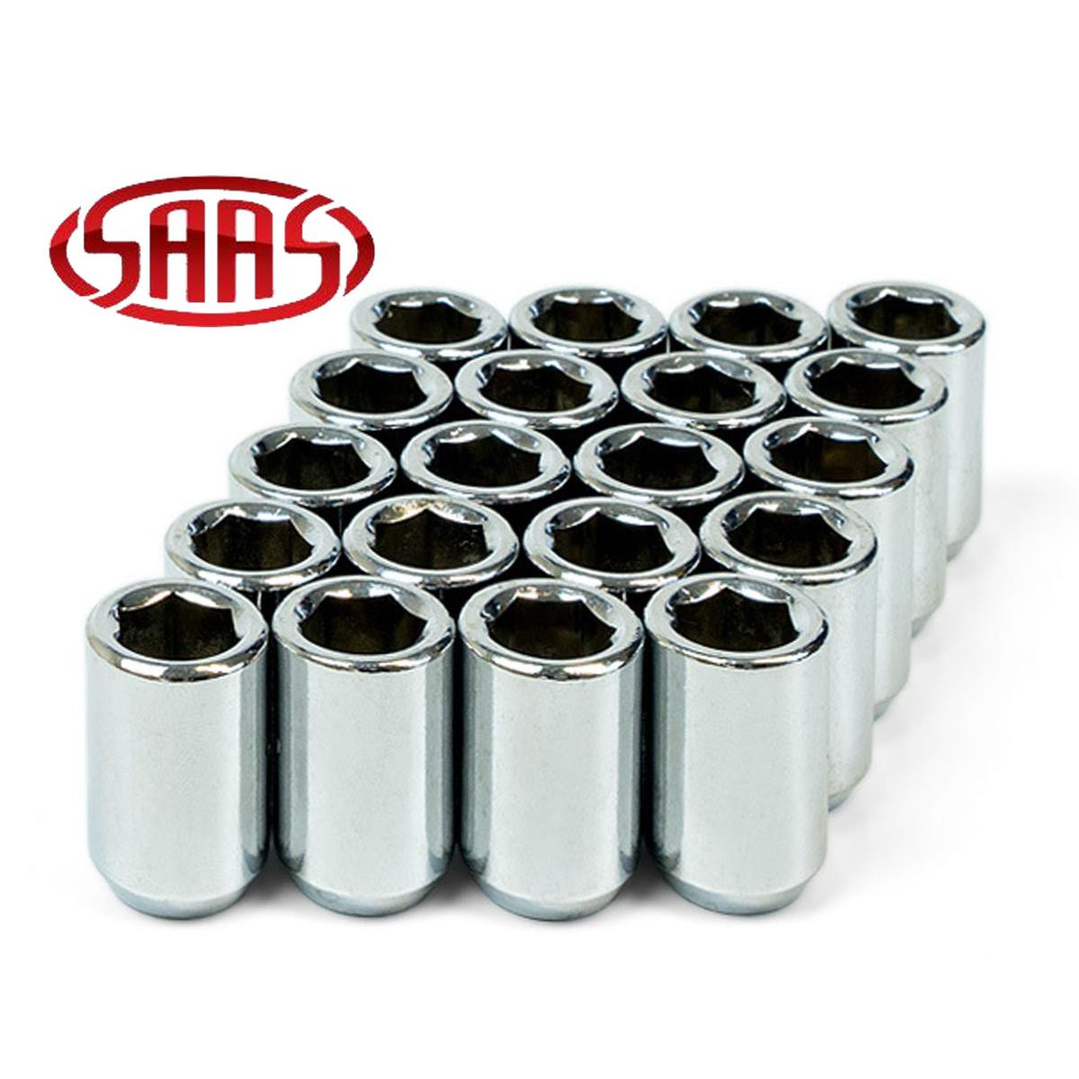 Acorn Hex Nut Chrome