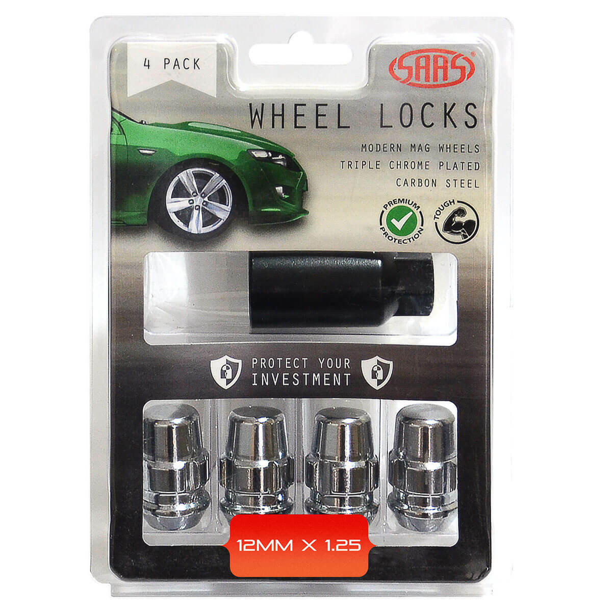 Acorn Lock Nut 12mm x 1.25