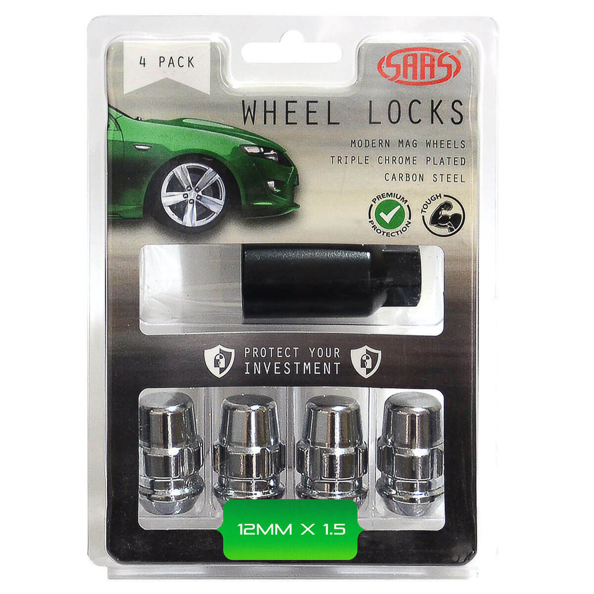Acorn Lock Nut 12mm x 1.5