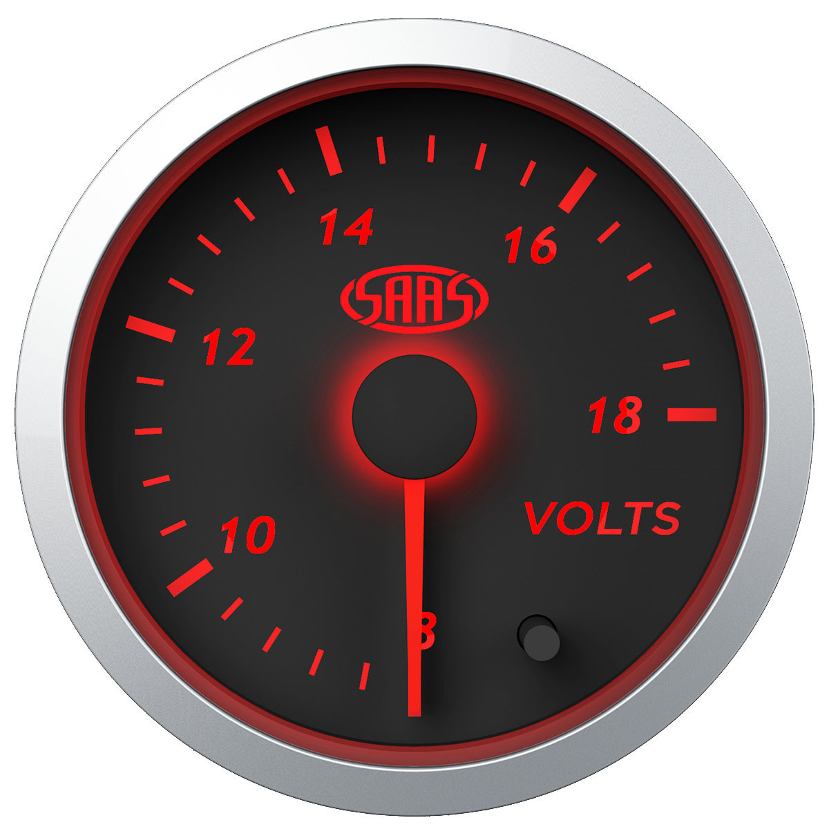 SAAS StreetLine Volt Gauge