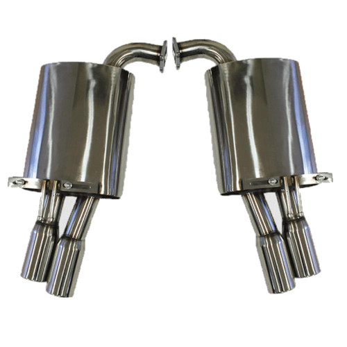 Muffler suits VE VF Calais Commodore HSV SS Diff Back 3 Inch with rolled tips